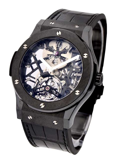 hublot classic fusion skeleton tourbillon black ceramic price|hublot classic fusion price.